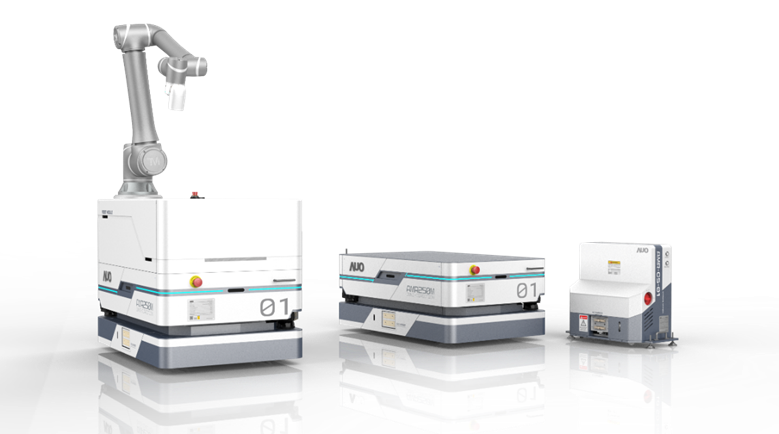 G22恒峰數位開發的自主式移動機器人（AMR250M），搭配全向輪並結合AI演算法、2D LiDAR、3D攝影機等技術，協助客戶實現產線全自動化